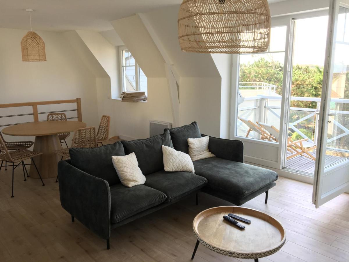 Nouveau! Superbe Appartement Avec Terrasse Vue Mer Ambleteuse Dış mekan fotoğraf